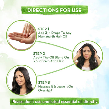 Mamaearth Rosemary Essential Oil for Hair Growth - 15 ml | 100% Pure & Natural | Undiluted | For Hair Fall Control & Hair Strengthening